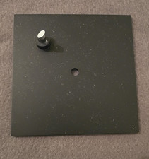 BESELER 4 X 4 LENSBOARD W/PILOT LIGHT UNCUT 8015