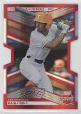 2023 Panini Elite Extra Edition Prime Numbers C Die-Cut 7/9 Maui Ahuna #5 14lt
