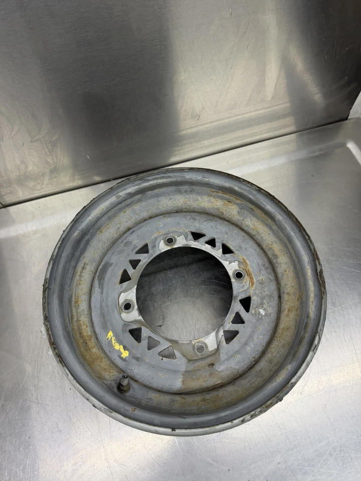 99 00 01 02 03 Polaris Sportsman Xplorer 400 Magnum 500 Oem 12x6 Front Wheel Rim Foto 3 de 4