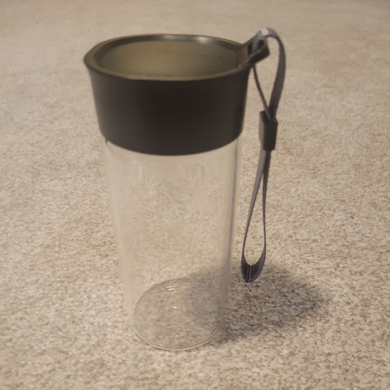 Nutribullet NBJ50200 Replacement 12 oz Glass Storage Bottle +Lid