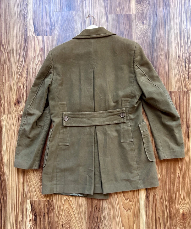 Miu Miu Moleskine Olive Green Jacket (Size 50 IT) — 第 2/4 张图片