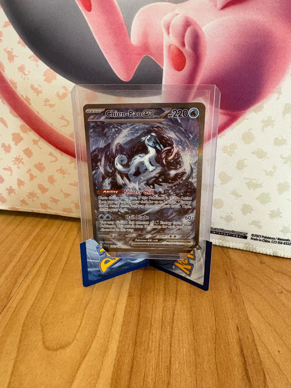 Chien-Pao Ex Special Illustration Rare 261/193 Paldea Evolved