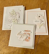 Stampin UP LOVELIEST WISHES KIT Retired 9 cards W/Envelopes