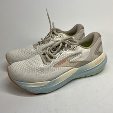 Women's Brooks Glycerin 21, Coconut/Aqua/Autumn Sunset, 11 B Medium US