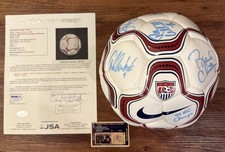 (2X JSA LOA/COA) TEAM SIGNED 1999 WOMENS WORLD CUP CHAMPIONS NIKE BALL🔥