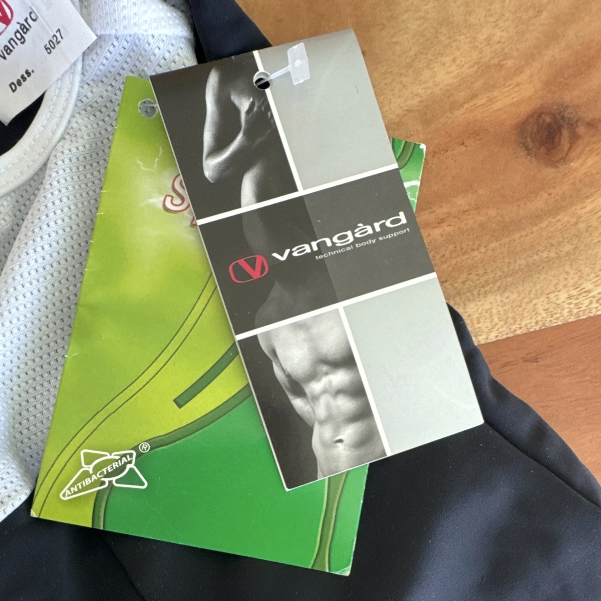 Vangård Kids Cycling Bib Shorts Padded Black/White Size 6 År MPN 5027