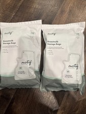 Motif Medical Breastmilk 8 oz Single Use Storage Bags BPA Free 100 count NEW 2