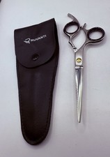 Ruvanti Professional Razor Blades Left Handed Hair Scissors - Barber Scissors