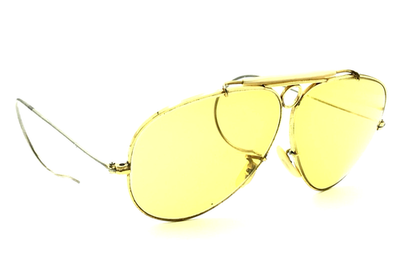 B&L Ray-Ban RB 3029 OUTDOORSMAN II 002/37 Gold Sunglasses Yellow