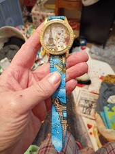 Women s Luxury Elegant Quartz Eiffel Tower Paris France Watch New Battery