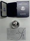 2004-W American Silver Eagle Proof 1 Troy oz .999 Fine Silver Coin in box w/COA