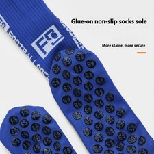 1/3Pcs Soccer Socks Breathable Sports Silicone Anti Slip Grip Football Socks