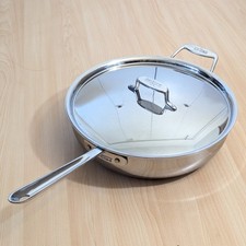 All-Clad D5 Stainless Steel 13.5 6-Qt Saute P...