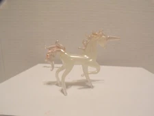 VTG Glass Unicorn Figurine