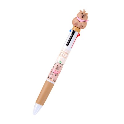 Multi Colour Pen for Home Office School, 4 in 1 Color Ballpoint Pen Multicolor