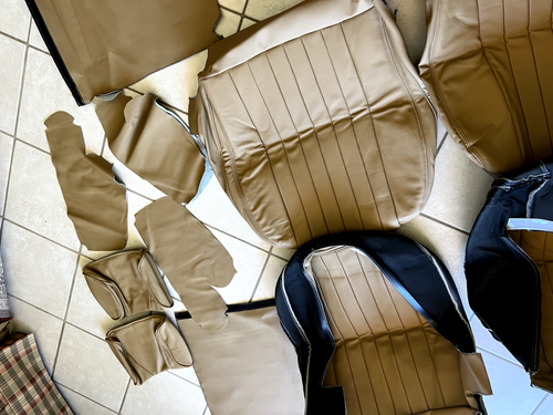 1972-1979 MERCEDES BENZ 280SLC 450SLC W107 CUSTOM SEAT COVERS - Picture 13 of 13