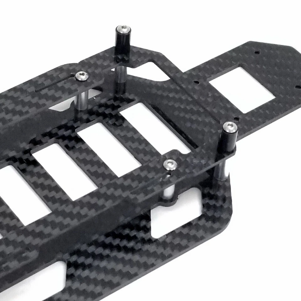 Carbon Fiber Chassis Kit für TAMIYA DT-02 Chassis Holiday Buggy/Kämpfer - Bild 3 von 4