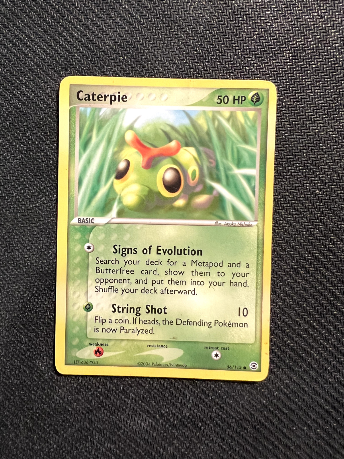 Caterpie 56/112 Firered & Leafgreen Regular MP