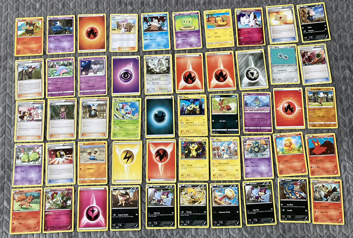 50 random pokemon cards Pokmon TCG: Assorted Poke Bruvs Age Group Pokemon TCG - Assorted Cards