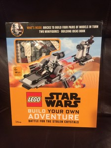 lego star wars build your own adventure battle for the stolen crystals