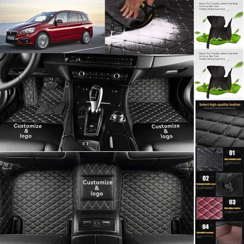 For Mitsubishi Car Floor Mats Waterproof Carpets Luxury Easy Clean Personalized - Bild 5 von 35