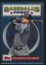 2020 Topps Baseball's Finest Flashbacks #22 Eduardo Escobar Diamondbacks