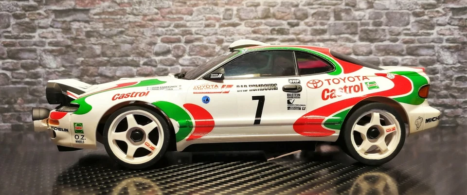 Kyosho Mini-Z Karosserie Toyota Celica Turbo 4WD No7 WRC 1993 Juha Kankkunen AWD - Photo 2/4