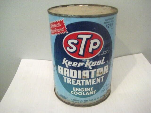 STP Keep Kool Radiator Treatment Engine Coolant Vintage Garage Display ...