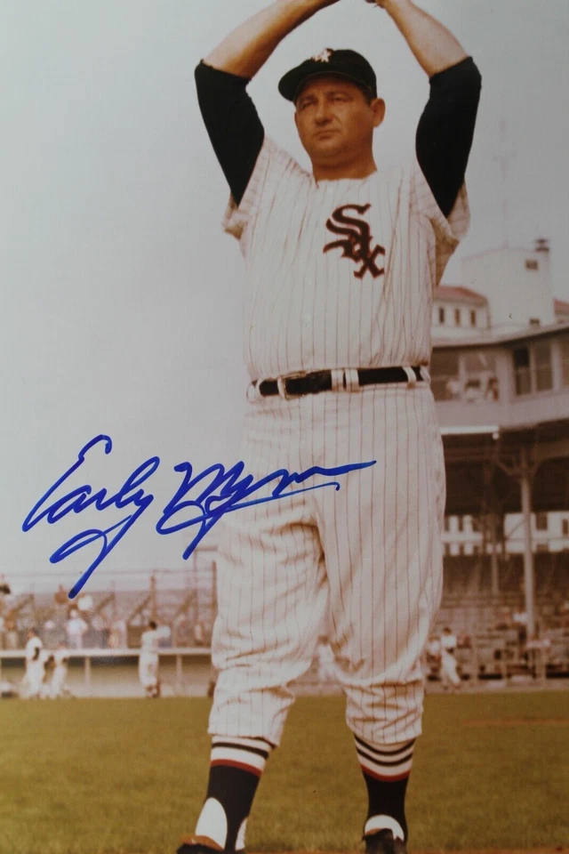 Early Wynn (d.1999) Chicago White Sox HOF Autographed 8x10 Signed Photo JSA - Image 2 of 4
