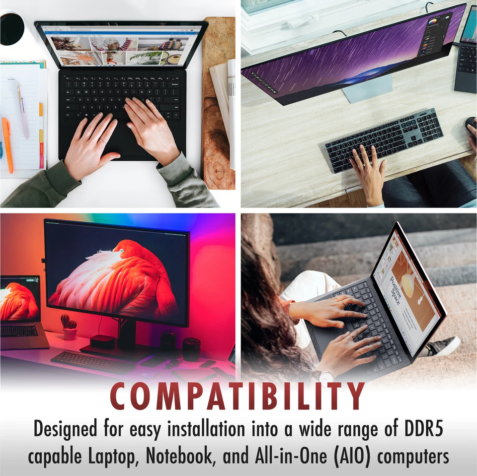 16GB DDR5-4800 MSI Creator Z16 A12UET Z16P B12U Z17 A12UET Z17 A12UHT Memory RAM - Image 3 of 4