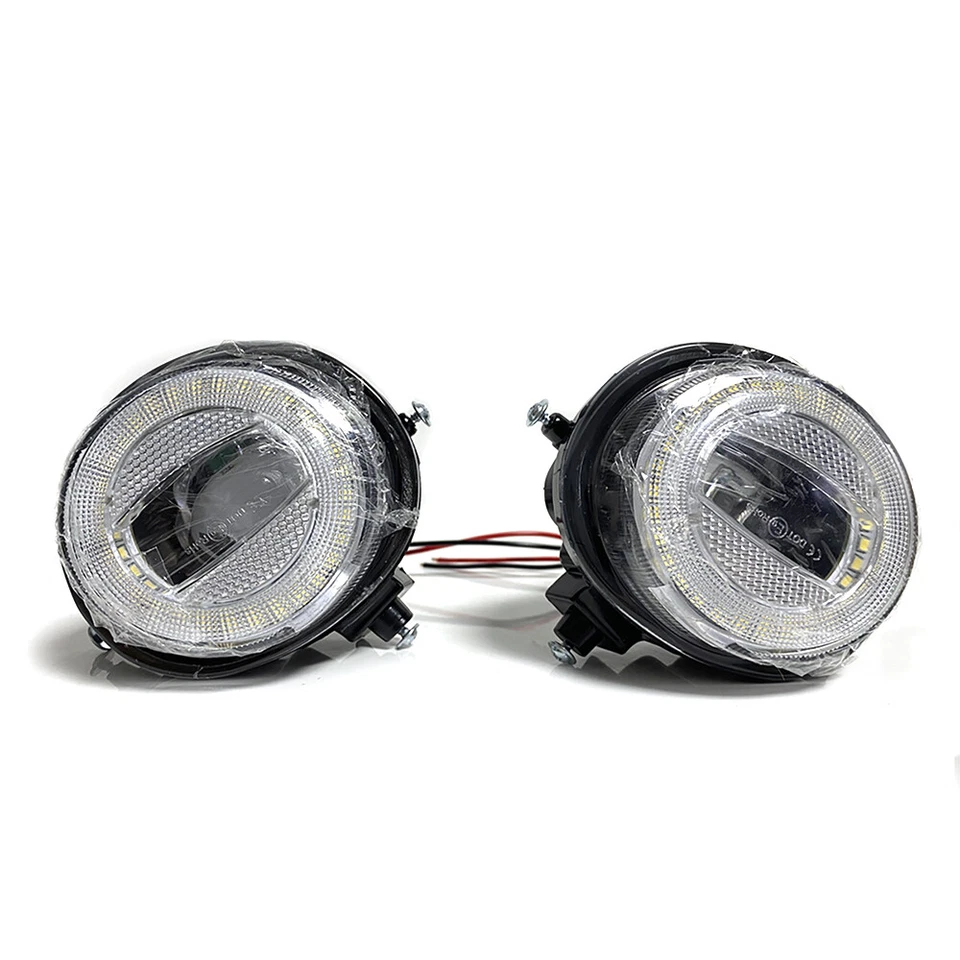 for Mazda RX-8 MPV 6 5 3 2 CX-7 CX-5 CX-9 MX-5/Miata Fog Light LED Angel Eyes - Image 2 of 4