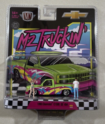 NEW 2025 M2 machines Diorama R09 24-35 1990 Chevrolet C1500 454 SS
