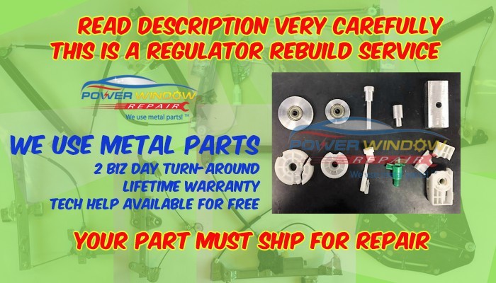 Bentley Azure Window Regulator Modification & Rebuild Service