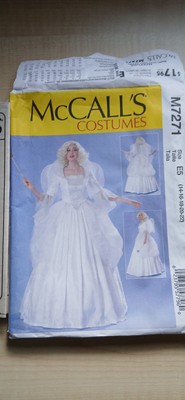 Barock- Biedermeier-Ballkleid- Schnittmuster McCall's M7271 Historisch