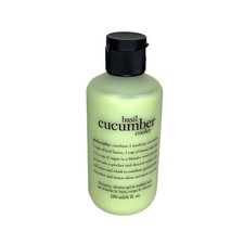PHILOSOPHY BASIL CUCUMBER COOLER SHAMPOO / GEL / BUBBLE BATH 6 OZ