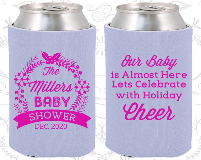 Baby Shower Koozies Koozie Gifts (90086) Christmas, Holiday, Xmas eBay