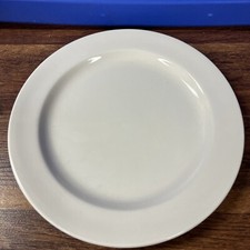 12 placas redondas de 9 pulgadas Syracuse China Slenda Royal Rideau 829