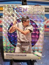 2022 Panini Mosaic MLB Baseball Brooks Robinson PRIZM MEN OF MASTERY MM-14