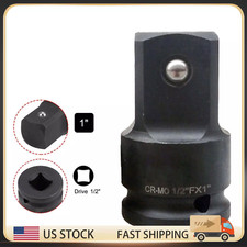 1/2 Inch Drive x 1 Inch Impact Socket Adapter Female to Male Cr-Mo