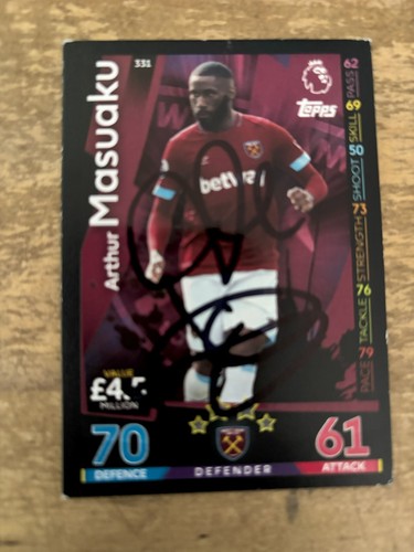 match attax, Shoot Out e altre CARTE FIRMATE WEST HAM. - Foto 12 di 24