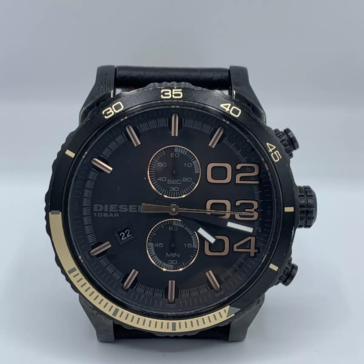 Diesel black watch cheap