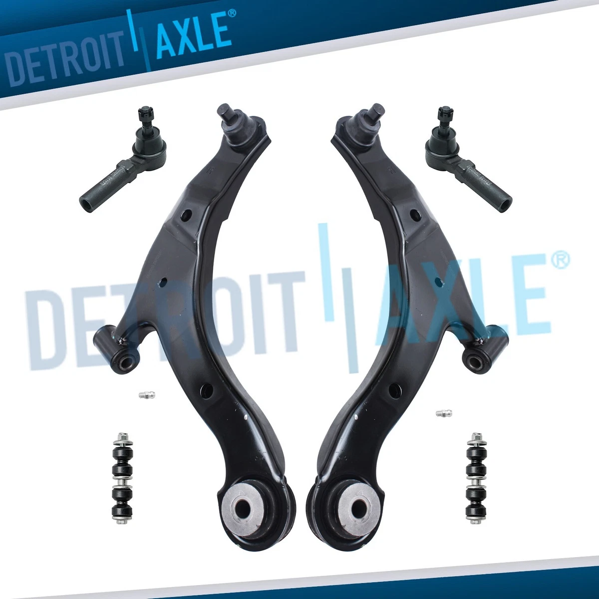 Kit De 6 Piezas: Extremos De Varilla De Amarre Y Rótulas Inferiores Para PT Cruiser Y Neon SX 2.0 – PartsW