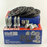 H&R Spurverbreiterung 10/40Mm Schwarz FüR Mini Typ Mini-N UKL-C UKL-K UKL-L