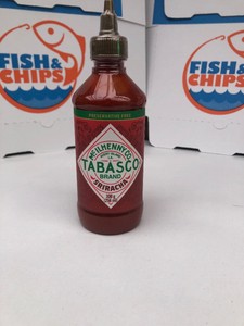 2 X Tabasco Sriracha Sauce 300g 256ml Big Bottle Mcilhenny Co Cafe Takeaway Ebay