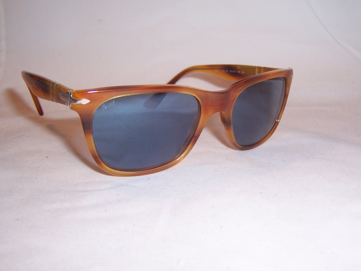 Persol PO3291S Unisex Sunglasses - Classic Rectangular Frame With Meflecto Temples