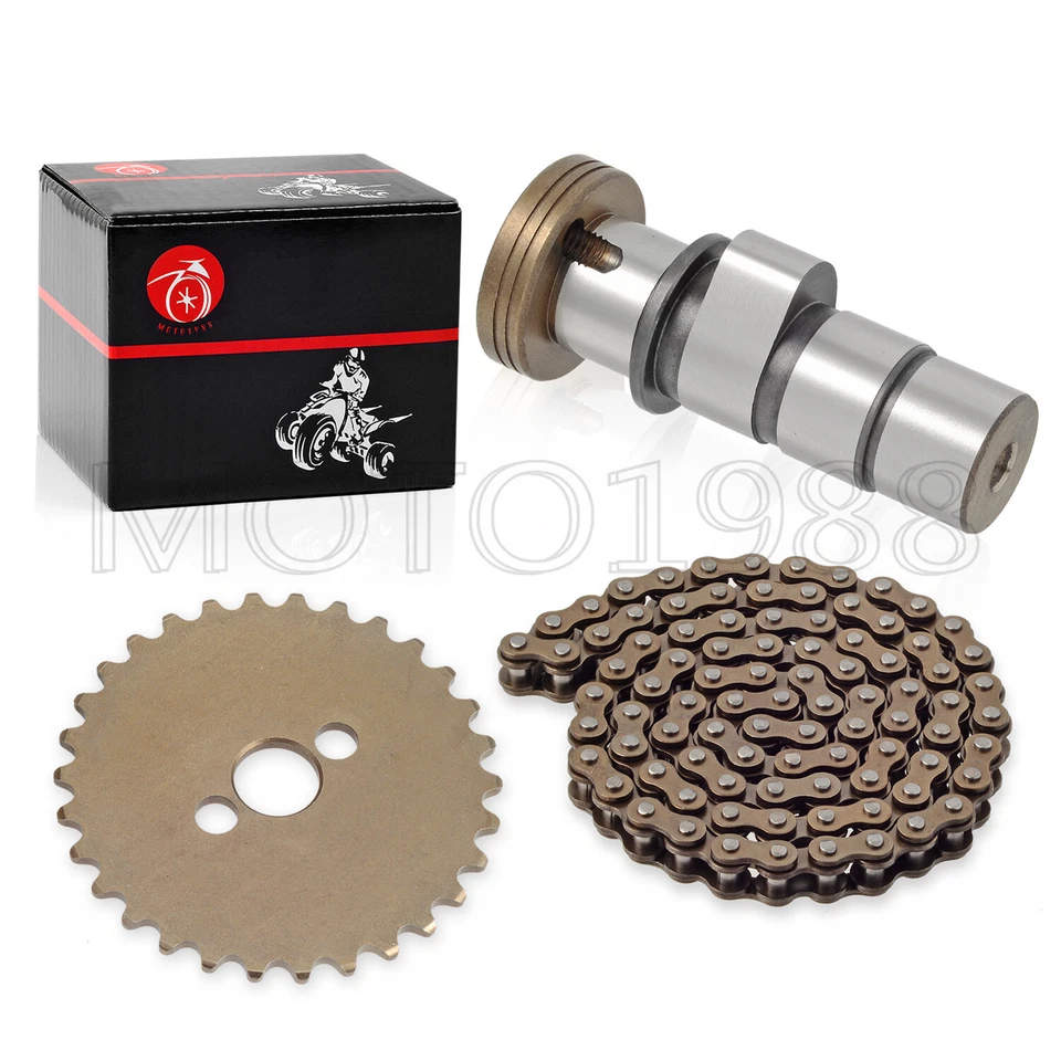 2004 2005 2006-2013 para Honda CRF100F árbol de levas leva y cadena de distribución y piñón Foto 3 de 4