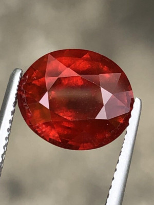 6.34 Cts Admiring Coke Orange AAA Color 100% Natural Spessartite Garnet Gemstone
