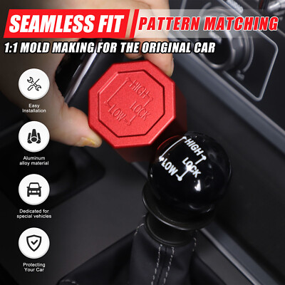 Ersetzen Sie den roten Differential Lock Control Knob Head für Ineos Grenadier