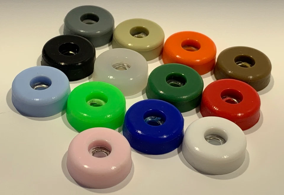 Cutting Board Rubber Bumpers LOW PROFILE Silicone Black Clear Small Large A+ - Image 2 of 4