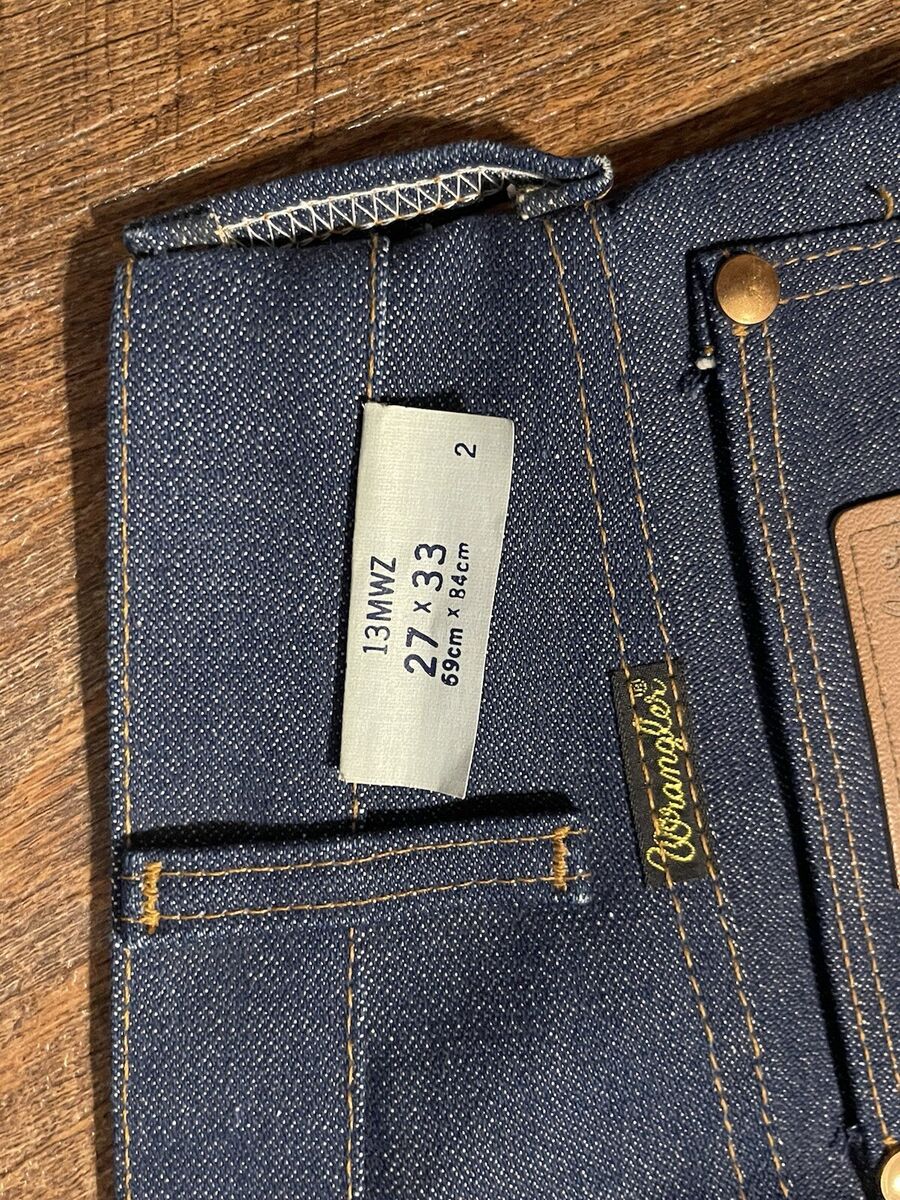 Vintage Wrangler Cowboy Cut 13MWZ Jeans 27x33 USA Scovill Vintage Wrangler Cowboy Cut 13MWZ Jeans 27x33 USA Scovill